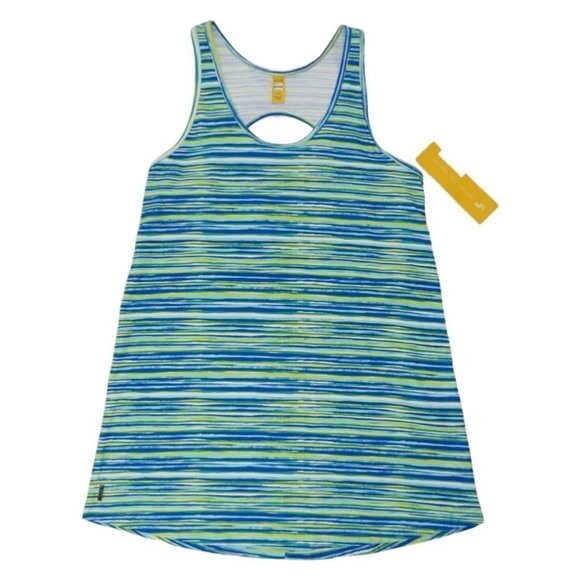 NWT Lole Swim / Watersports Buena 2 Aruba Blue Stripe Tunic - Picture 1 of 11